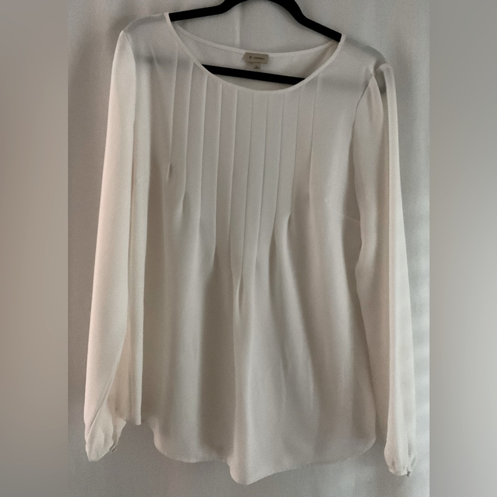 Cream blouse